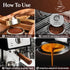 58.5mm Puck Screen, Reusable Coffee Filters for Espresso Portafilter Filter Basket, 316 Stainless Steel