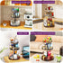 3-Tier Countertop Heavy-Duty Lazy Susan Organizer, Adjustable to Different Heights, Spice Rack, Upgraded Thickened