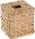 Vintiquewise Water Hyacinth Wicker Tissue Box Cover, Square