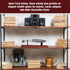 Yookeer 2 Pcs Wood Fixed Knife Stand Holder for Blade Knife Collection Display, Rustic Decor for Home Kitchen