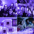 Smacen 32.8FT Led Fairy Lights Battery Operated, LED UV Black Lights, Flexible Blacklight Fixtures,Battery Powered