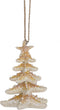 Midwest Starfish Tree Hanging Christmas Ornament, 3.7 inch, Cream