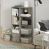 Furinno Pasir 4-Tier Open Shelf Bookcase - French Oak