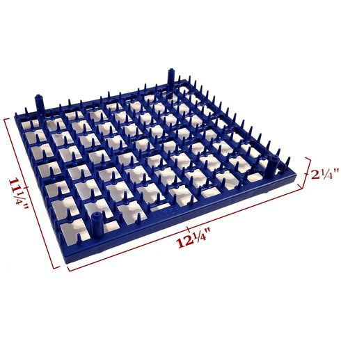 6 GQF Plastic Pheasant Egg Trays - Pkg.