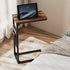 TB01BB082 TUTOTAK C Shaped End Table, Side Table for Couch, Sofa Table with Storage Bag, TV Tray for Living Room