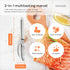 Fish Scale Knife 3-in-1, Multifunction Fish Scaler Remover Tool for Cut/Scrape/Dig, Stainless Steel Fish Descaler