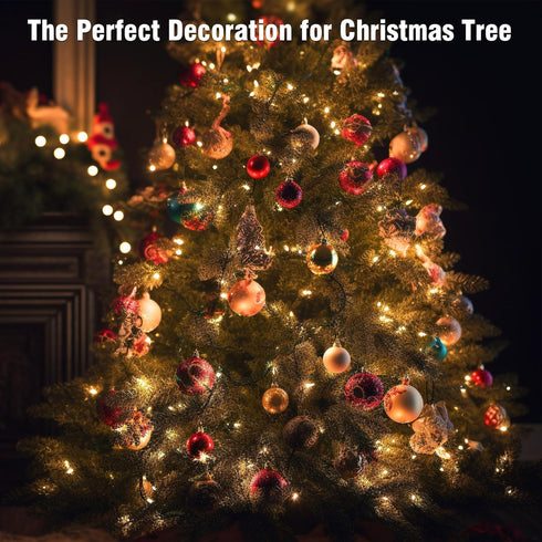 99FT 300 8 ASENEK Outdoor String Lights LED Connectable Modes with Timer Decorative String Lights for Xmas Tree Patio