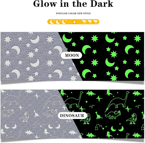 5x7 1-3 Eanpet Large Playroom Rug for Kids Glow in The Dark Dino Area Rugs for Boys Girls Toddlers Bedroom Decorative