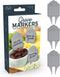 GRAVE MARKERS, Set of 12 Reusable Food Signs