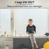 rabbitgoo Privacy Window Film - Frosted Glass Clings, Static Cling Heat Blocking Door Stickers for Home, 11.8" x 78.7"