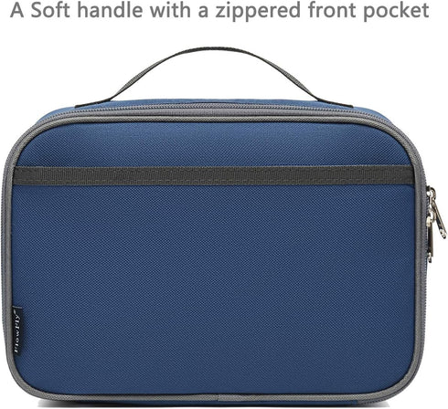 FlowFly Kids Lunch Box, Insulated Soft Bag Mini Cooler, Back to School Thermal Meal Tote Kit for Girls