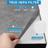 Air220 Air320 HEPA Filter Replacement for Bissell Air220 Air320 2768A 2609A, Includes 2 Pack True HEPA Filter
