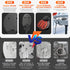 (250 Chicken Water Heater with Thermostatic Control, Aluminum De-Icer for Bird Bath, Winter Livestock Poultry, Full