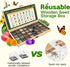 4 32 Lush&Dew Year-Round USDA Zone Seed Bank, Varieties Non-GMO Heirloom Seeds of Vegetables, Herbs, Gardening Gifts
