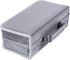 CD/DVD Case Holder, 128 Capacity Media Wallet, Storage Organizer for CD VCD Booklet (Silver)