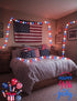 33Ft 16 Smart Color Changing Globe String Lights, Million Colored Fairy Lights Plug in APP & Remote Control DIY Music