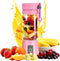 Portable Shakes & Smoothie Blender, Rechargeable Personal Blender, 380ML Mini Home USB for Traveling & Gym