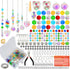Worgree 460pcs DIY Suncatcher Making Kits for Adults, Crystal Sun Catcher Arts & Crafts Supplies Set