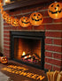 Adirxon 12ft 20 Charming Halloween Christmas Pumpkin Lantern Lights, LED UL Certified String Lights, Unique Fabric Jack