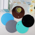 5 Pcs Round Silicone Trivets: Extra Thick Heat Resistant Kitchen Mats, Honeycomb Rubber Hot Pads for Hot Dishes
