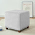 HFCNMY 20230624XZFXDT-10 Ottoman Cover Square,Stretch Velvet Square Thick Slipcover Washable Storage Foot Stool
