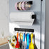 3 Packs Magnetic Kitchen Organizer & Magnetic Utensil Holder - Hanging Hooks