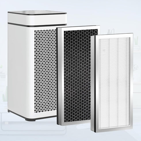 Replacement Filter, 2 Pack, Compatible with 40 Series Air Purifier, 3-in-1 H13 HEPA & Activated Carbon