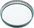 Pie Plate 10.5 Inch, Oven Glass Pie Pan for Baking Pie Crust, Clear Baking Dish with Rippled Edge