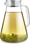 Teabloom One-Touch Tea Maker, 2-in-1 Teapot and Kettle with Stainless Steel Filter