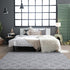 5x7 Chicrug Shag Geometric Modern Area Rug for Bedroom, Feet Memory Foam Indoor Carpet, Fluffy Rug for Living Room