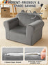 Cozy Kids Sofa Chair with Removable Washable Cover Kids Couch Toddler Chair Toddler Bed Crystal Velvet Furniture
