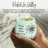 Pavilion Gift Company Dandelion Wishes Ceramic Soy Candle, Nanas Make Wishes Come True, 77148