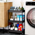 3 SPACEKEEPER Rolling Storage Cart Tier Bathroom Cart Organizers with Wheels Laundry Room Organization Mobile Shelving