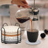 Windran Set 8, (8 Colors,4.17 Inch) Woven Coasters of Absorbent Drink Coasters with Holder, Boho Cotton Coffee Cup