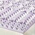 Mellow 1.5 Inch 5-Zone Memory Foam Mattress Topper with Soothing Lavender Infusion, Queen Size