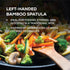 Helen’s Asian Kitchen Left-Handed Bamboo Stir Fry Spatula, 13-Inch Cooking Utensil