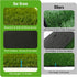 CooRug 30 17 Inches Fake Grass, x Artificial Grass for Dogs, Realistic Turf for Indoor Outdoor Door Mat Balcony Patio