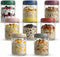 16 OZ Overnight Oats Jars with Lids 8 Pack, Glass Meal Prep