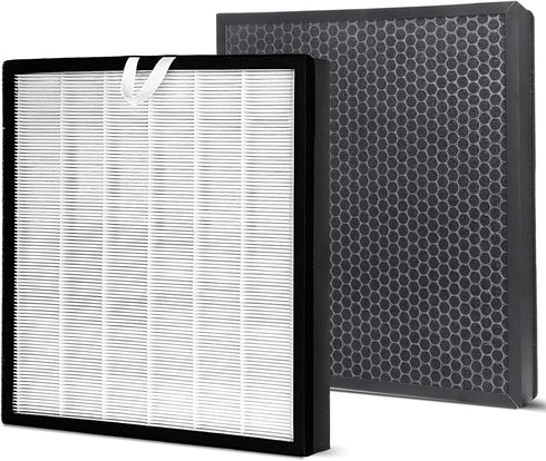 Vital 100S Filter for LEVOIT Vital 100S Air Purifier, 3-in-1 Smart True HEPA, High-Efficiency Filter (White)
