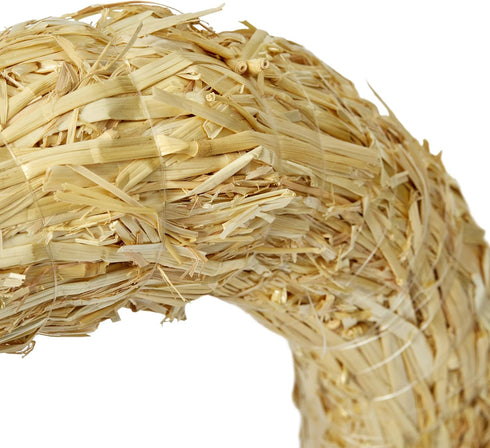 FloraCraft Straw Wreath Form, 14 Inch, Natural