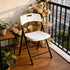 350 lbs, Commercail (2, VINGLI Folding Chairs, Plastic Foldable Chair, Capacity up to Portable Seating for Indoor
