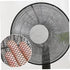 Hemoton 3pcs Electric Fan Safety Cover, Household Fan Protection for Baby, Desk Box Fan Safety Net, Black