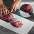 Nuo desire (11.7 18.9 Titanium Cutting Board Large for Kitchen, New Upgrade Titanium Steel Double Sided Food-Grade