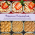 KitchenDance 4 Inch Baking Pan with Snap-On Lid, 8 oz. Square Colored Aluminum Pan, Oven, Freezer, Microwave Safe, A6