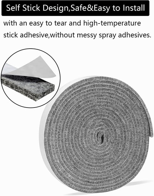 15Ft x7/8" Gasket Replacement for Big Green Egg Large and XLarge Grill-for BGE Parts Accessories-High-Temp Material