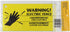 Zareba 680828 WS3 3-Pack Electric Fence Warning Signs