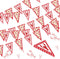 Gameza Crawfish Boil Party Decorations, 5PCS Crawfish Pre Strung Pennant Banners Table