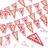 Gameza Crawfish Boil Party Decorations, 5PCS Crawfish Pre Strung Pennant Banners Table