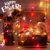 26.5 100 Count Set Easter Decorations Mini String Lights - feet Mini Light on White Wire Plug in End to End Connectable