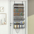 6-Tier JKsmart Spice Rack Organizer with Door Hook, Wall Mounted & Over the Door Spice Racks for Kitchen Pantry Door
